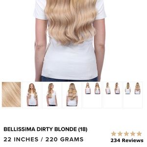 Bellami Hair Extensions 22” Dirty Blonde 💇🏼‍♀️